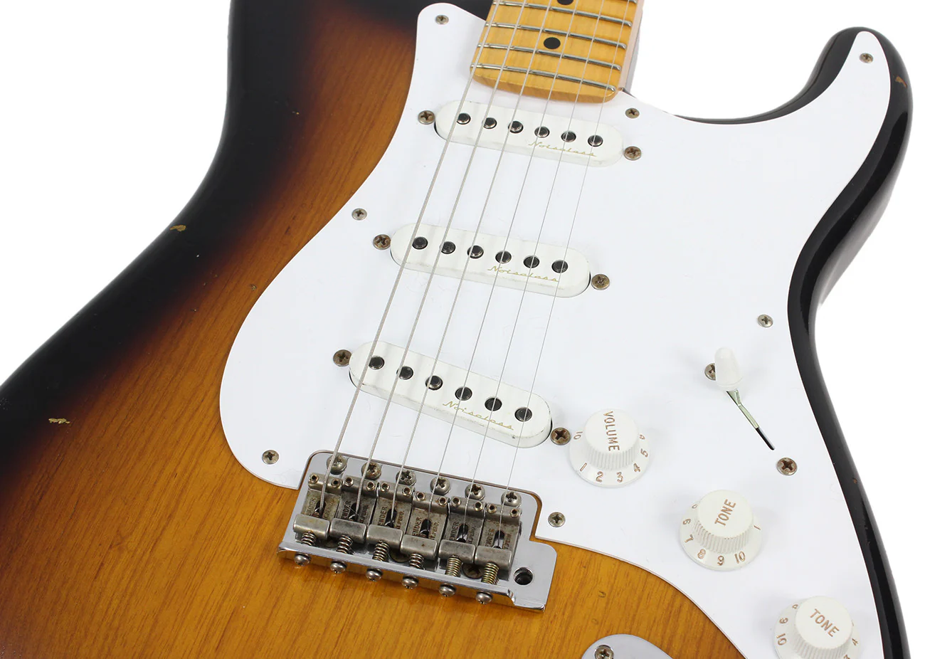 Fender Custom Shop Eric Clapton Journeyman Stratocaster Relic Guitar - 2-Tone Sunburst - Image 7