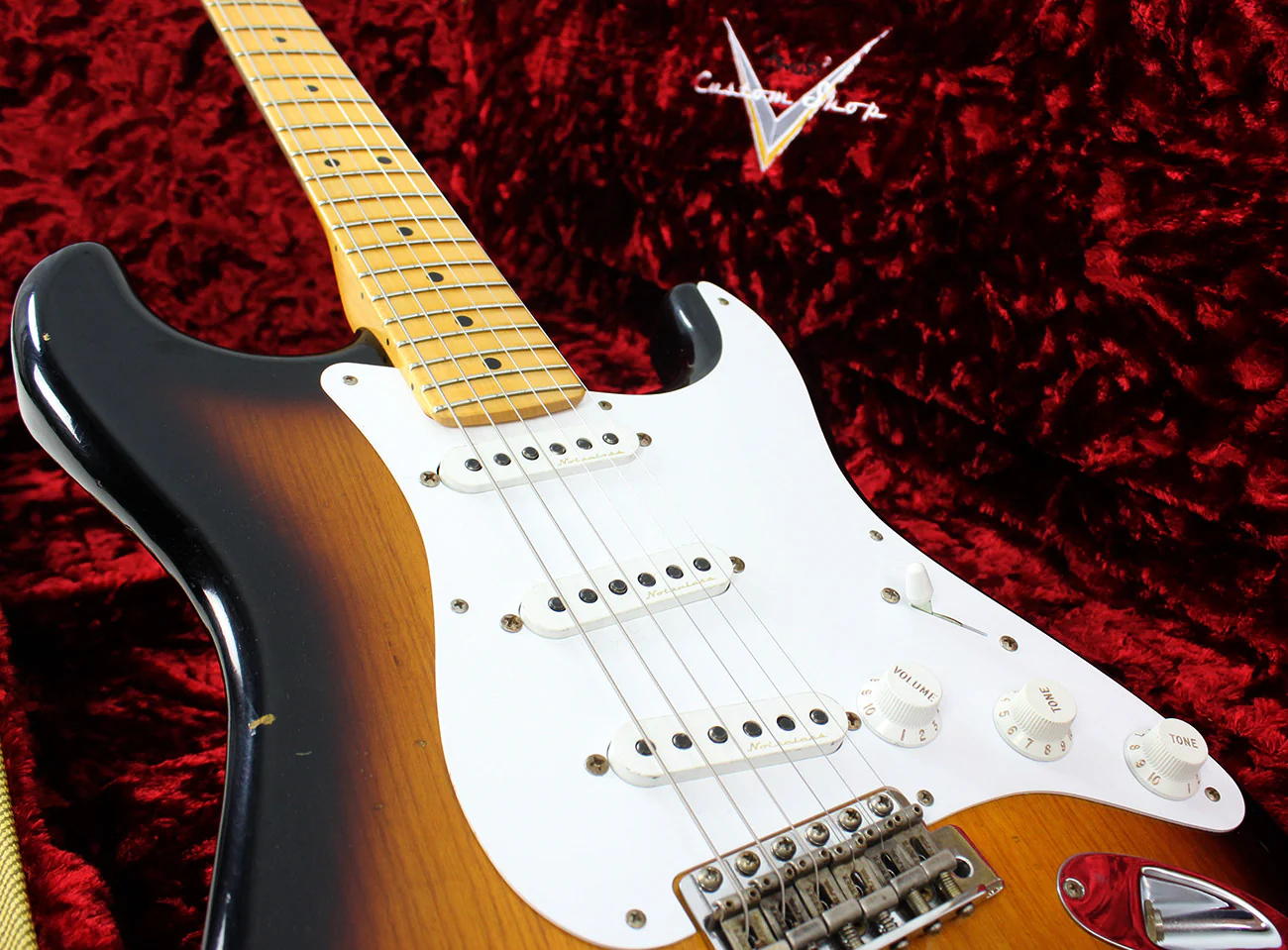 Fender Custom Shop Eric Clapton Journeyman Stratocaster Relic Guitar - 2-Tone Sunburst - Image 9