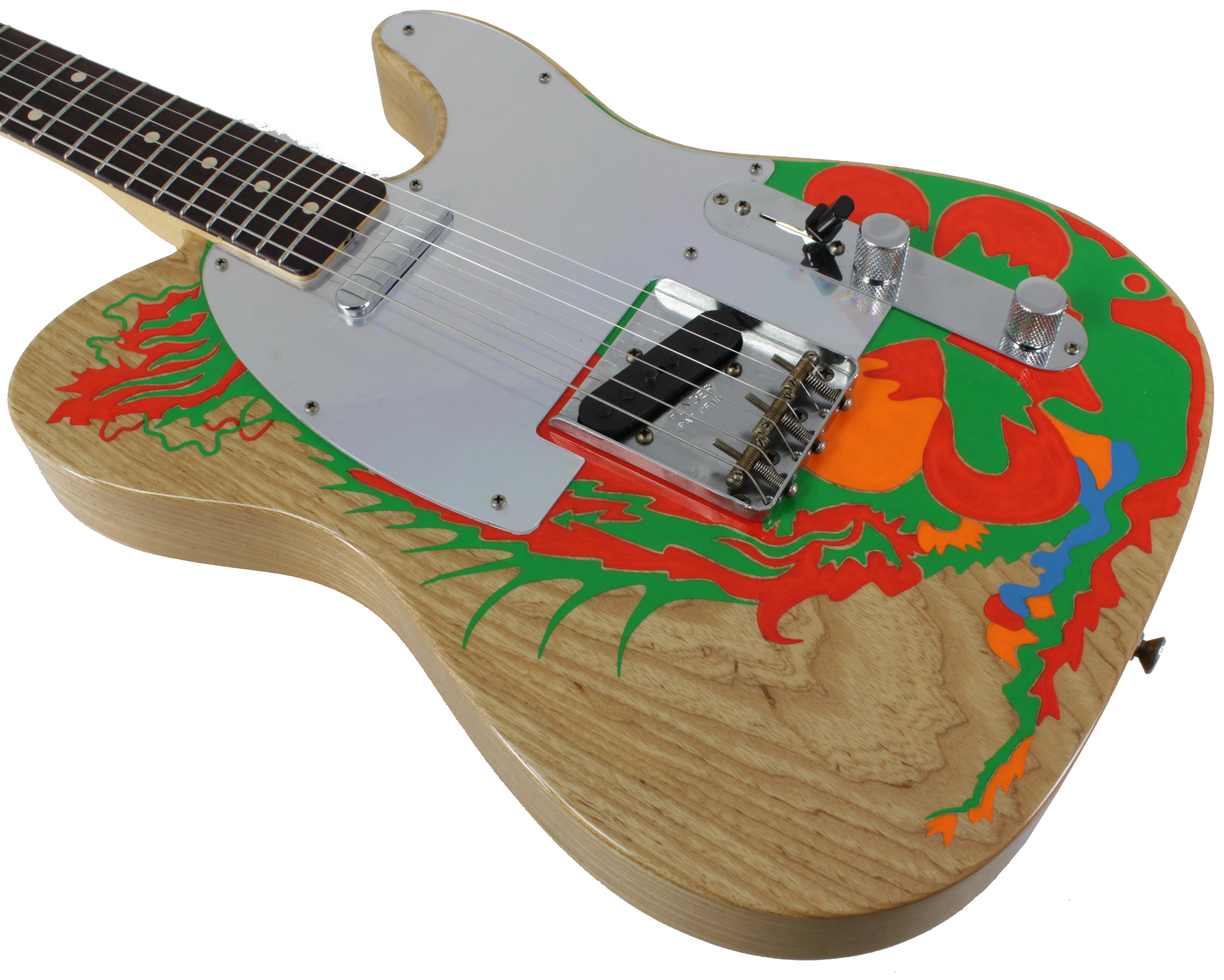 Fender Custom Shop Jimmy Page Dragon / Mirror Masterbuilt Telecaster Set - Image 6
