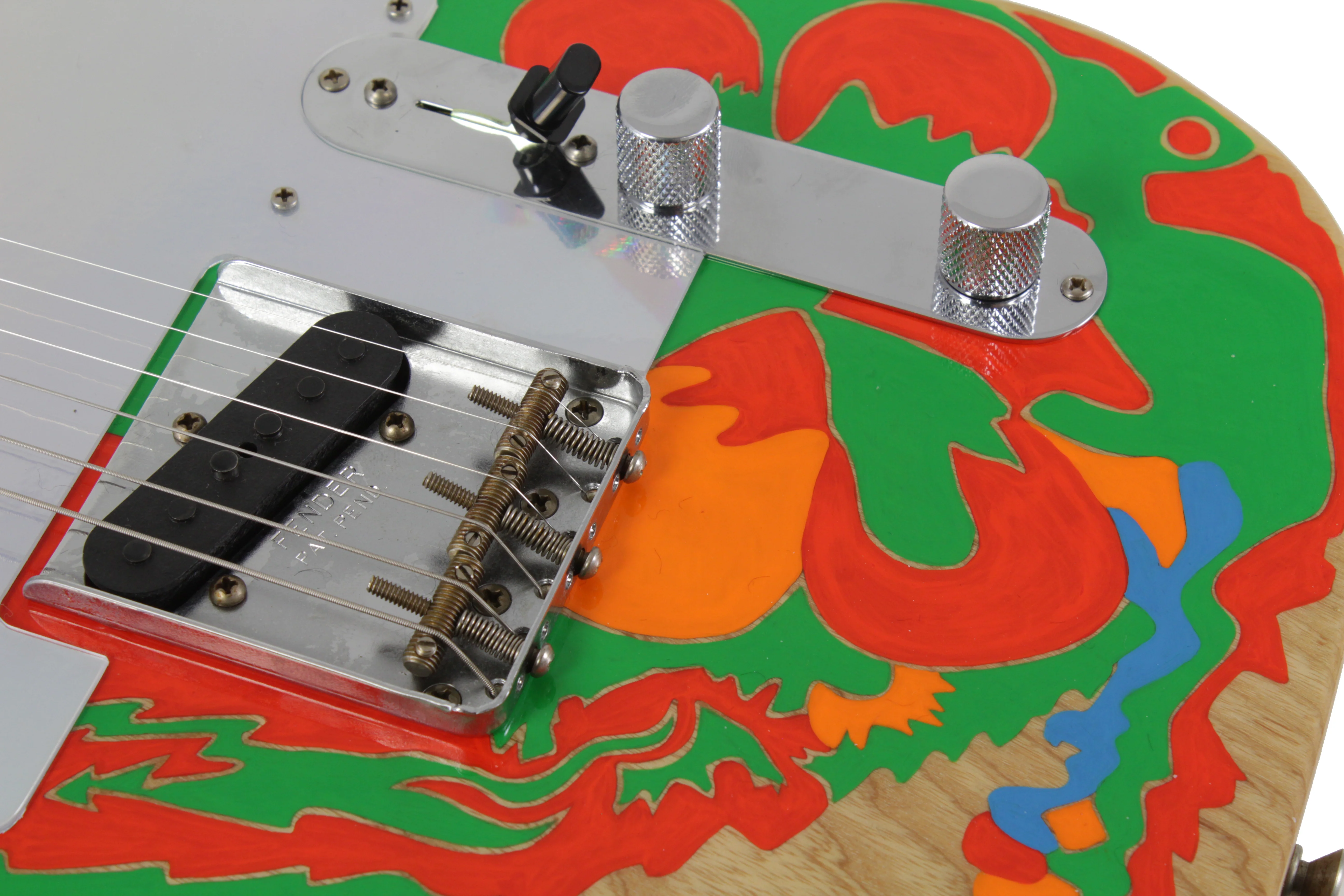 Fender Custom Shop Jimmy Page Dragon / Mirror Masterbuilt Telecaster Set - Image 9
