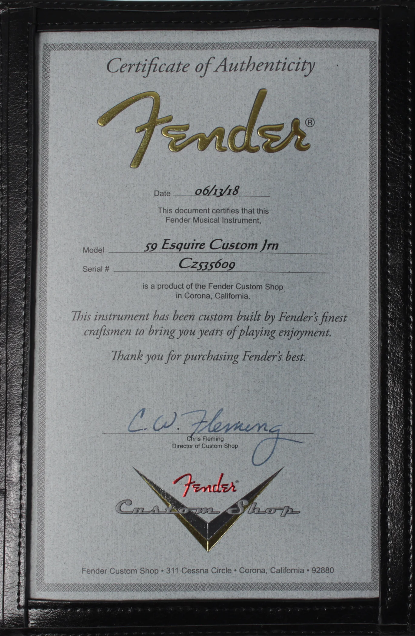 Fender Custom Shop Journeyman 1959 Custom Esquire, Faded Lake Placid Blue - Image 10