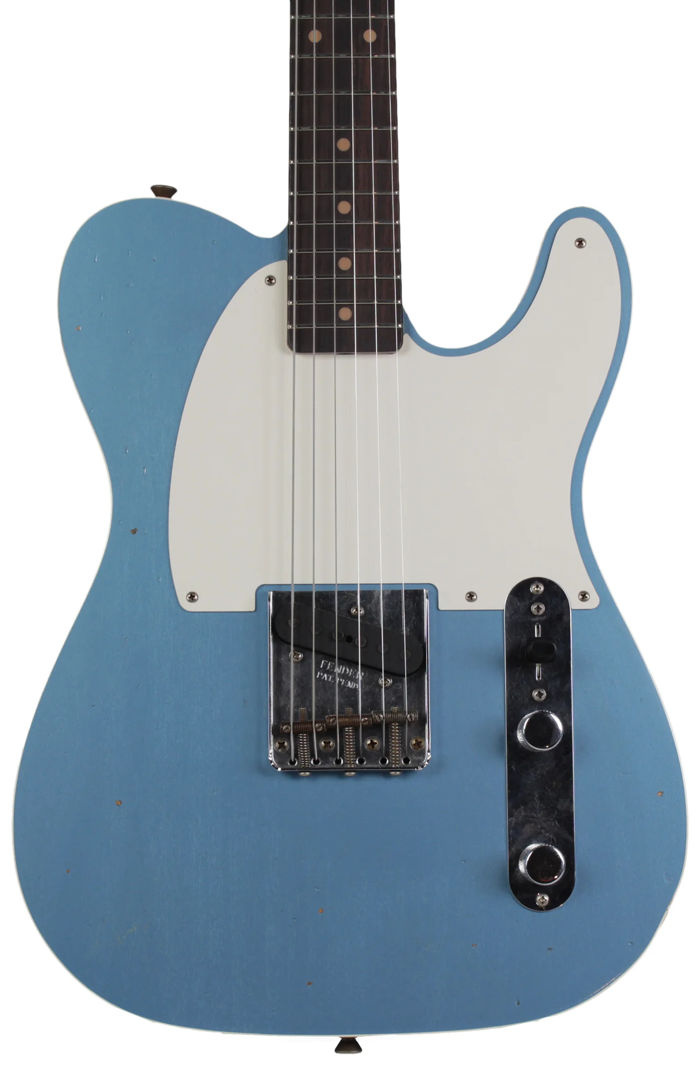 Fender Custom Shop Journeyman 1959 Custom Esquire, Faded Lake Placid Blue - Image 2