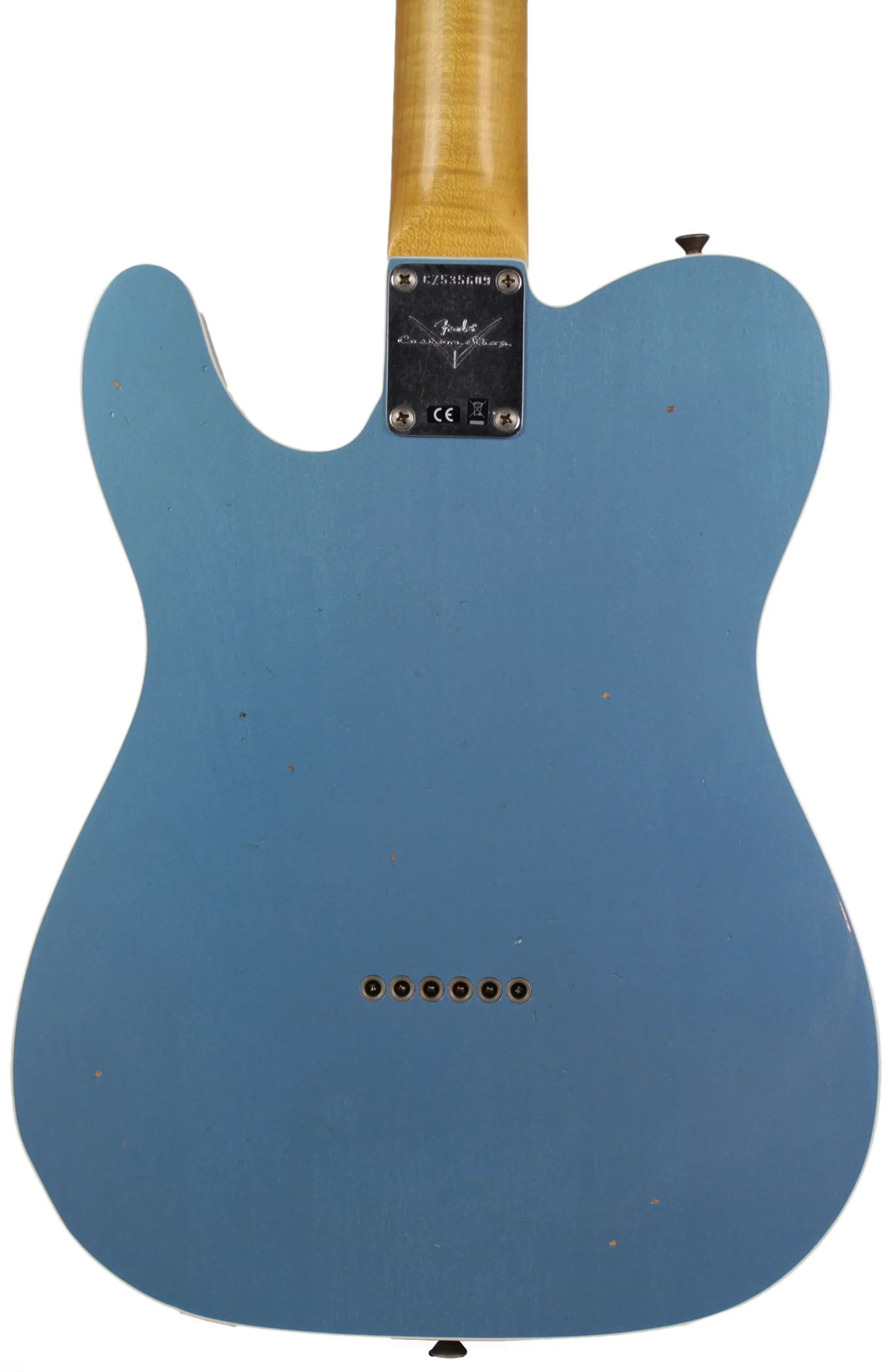 Fender Custom Shop Journeyman 1959 Custom Esquire, Faded Lake Placid Blue - Image 3
