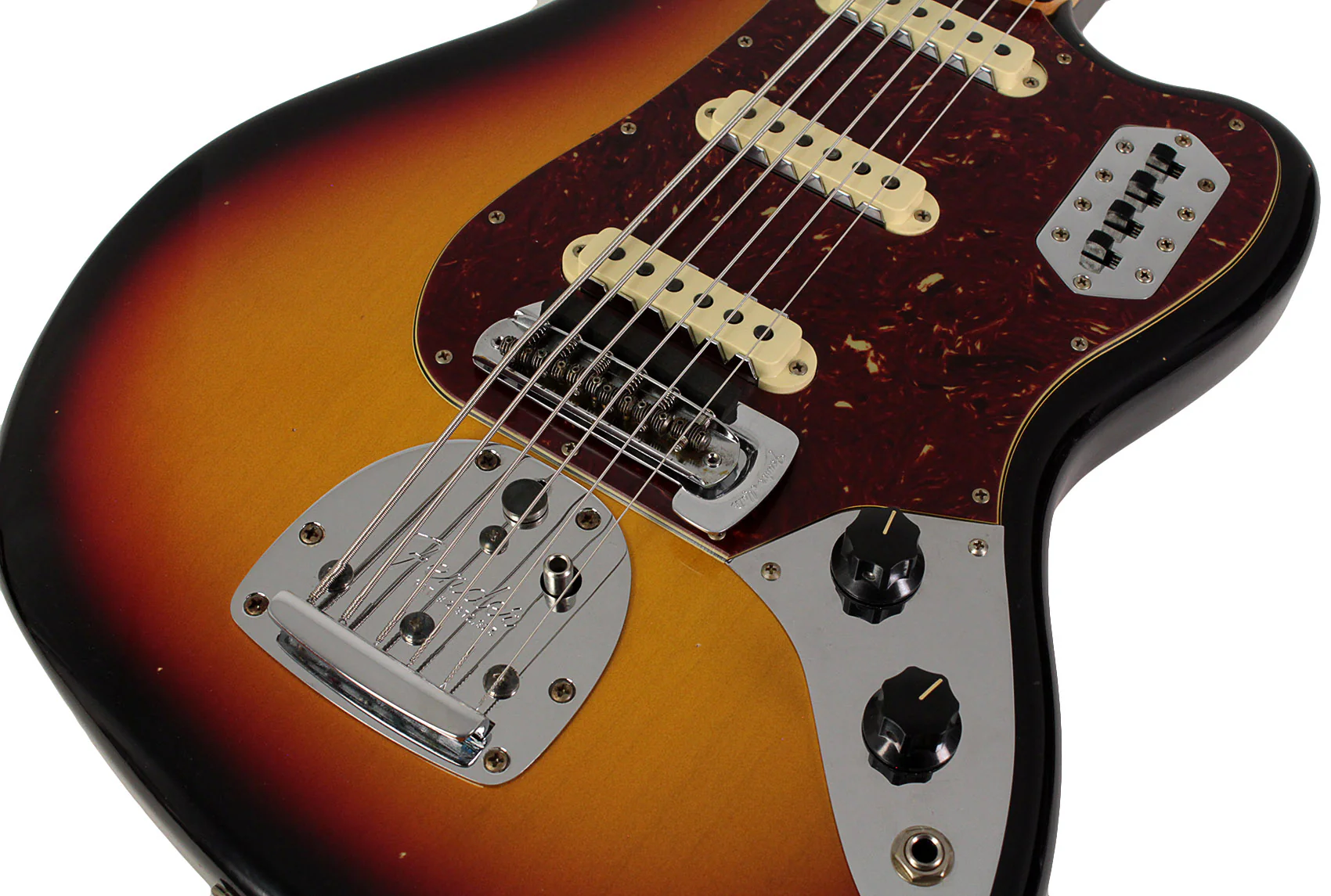 Fender Custom Shop Bass VI, Journeyman Relic, Aged-3 Color Sunburst - Image 3