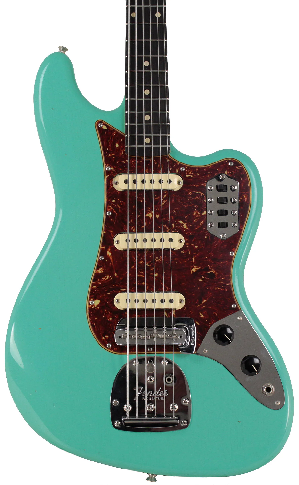 Fender Custom Shop Journeyman 1963 Bass VI, Faded, Aged Sea Foam Green - Image 5