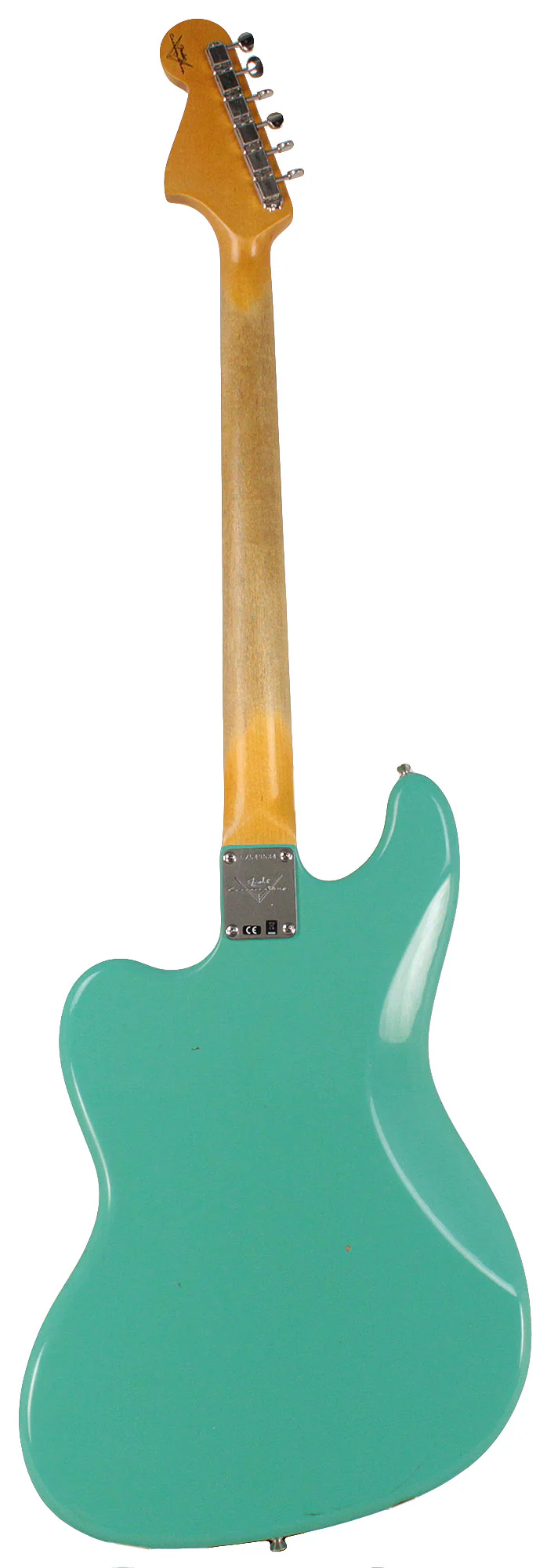 Fender Custom Shop Journeyman 1963 Bass VI, Faded, Aged Sea Foam Green - Image 7