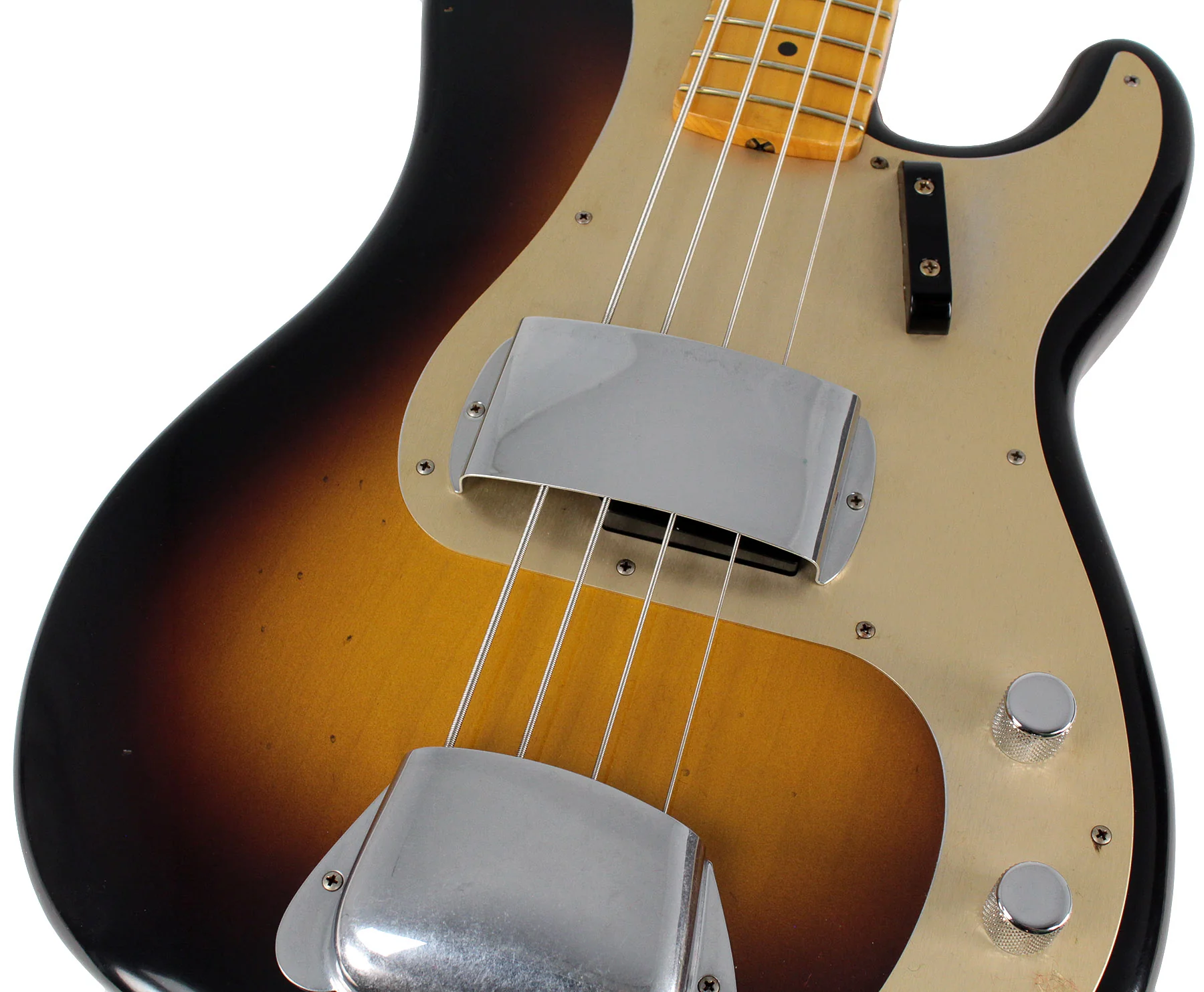 Fender Custom Shop Journeyman Relic 1957 Precision Bass, Wide Fade 2TS - Image 3
