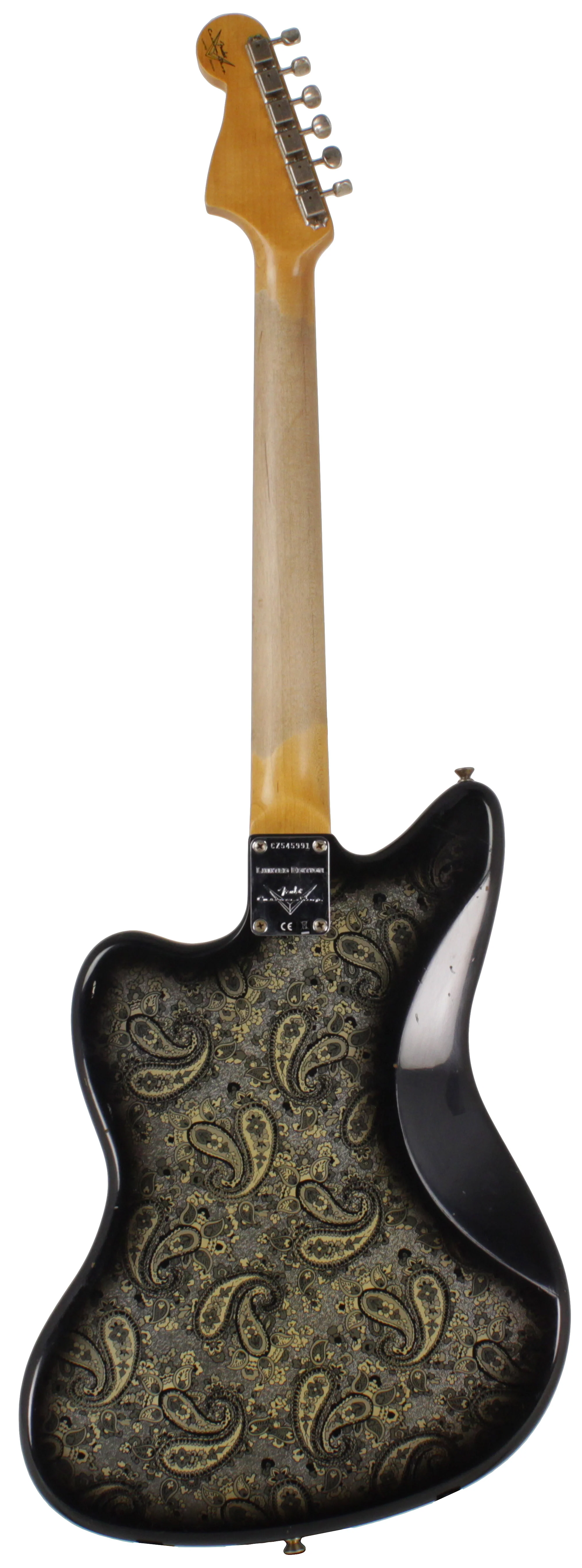 Fender Custom Shop Journeyman Relic Jazzmaster - Black Paisley - Image 10