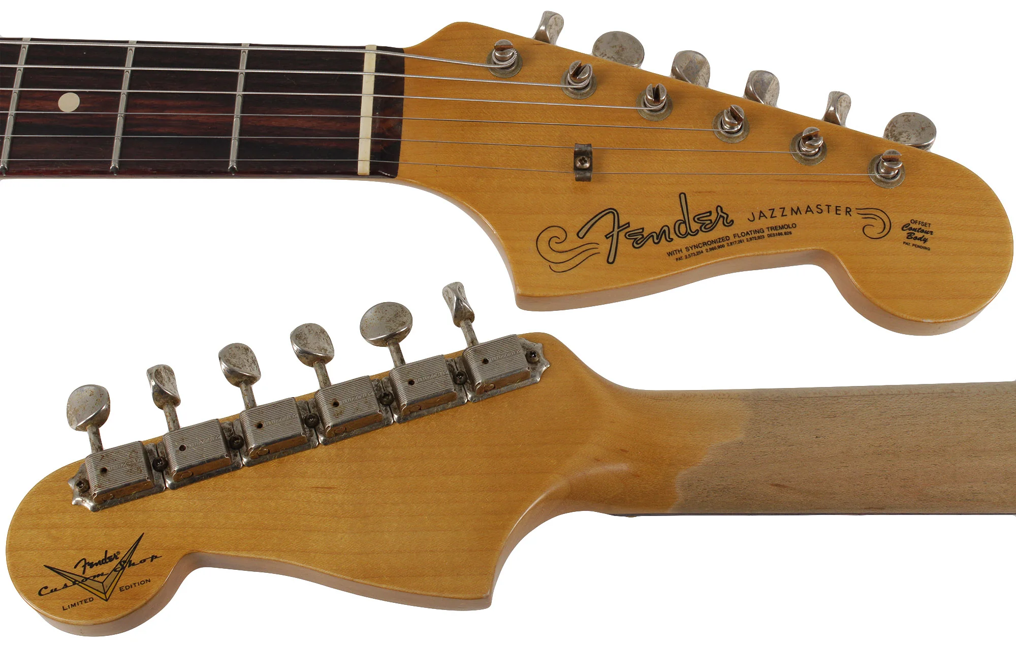 Fender Custom Shop Journeyman Relic Jazzmaster - Black Paisley - Image 12