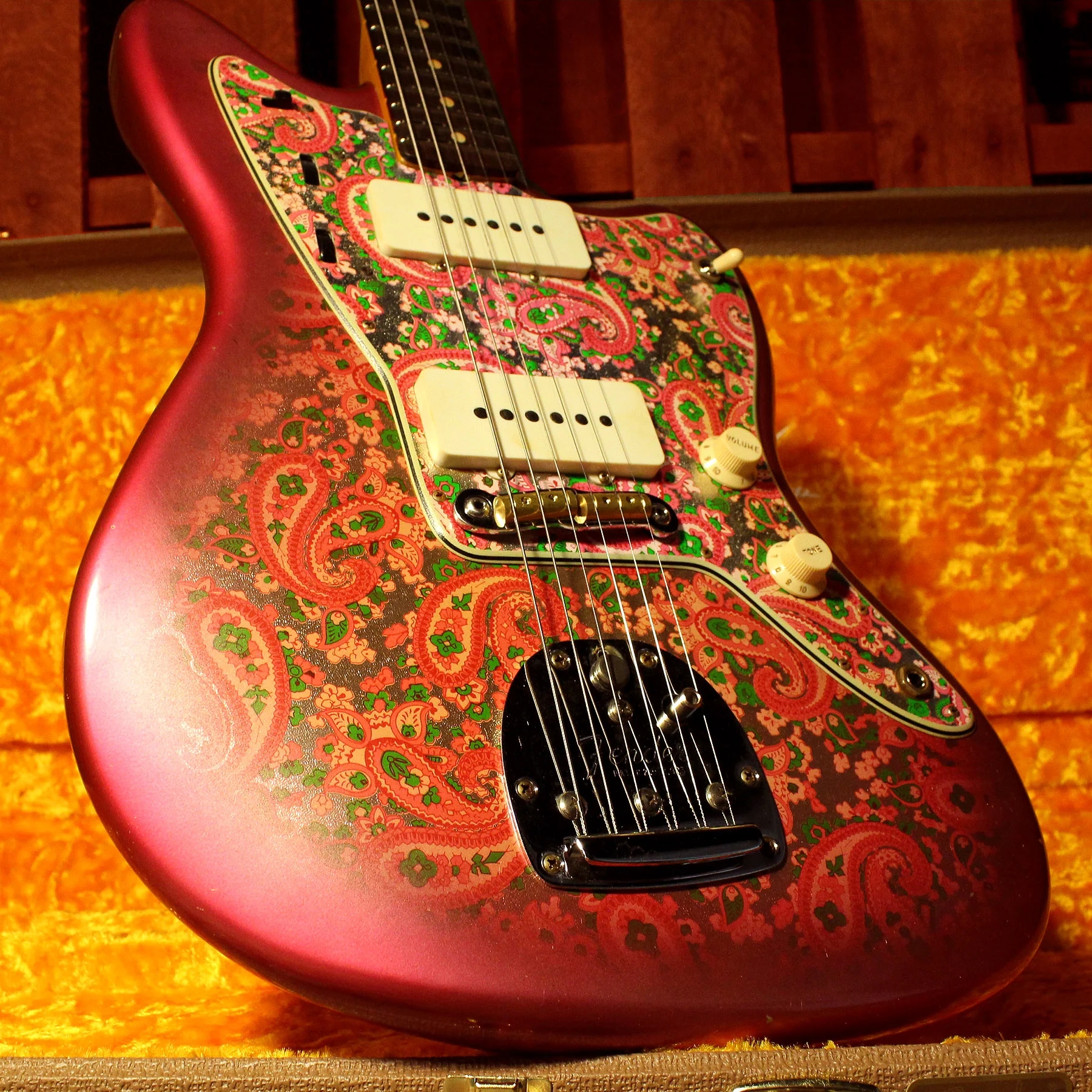 Fender Custom Shop Journeyman Relic Jazzmaster - Pink Paisley - Image 13