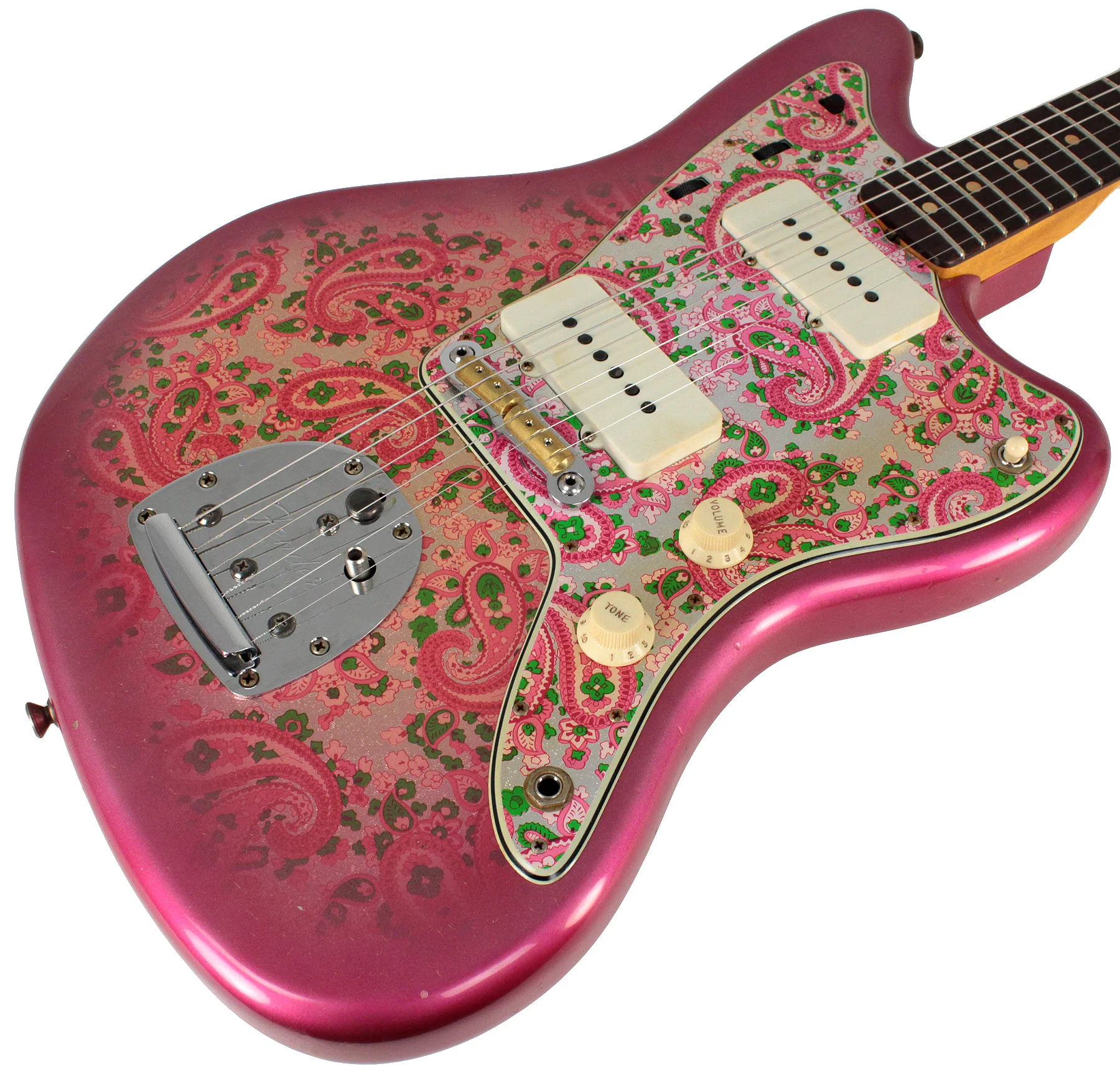 Fender Custom Shop Journeyman Relic Jazzmaster - Pink Paisley - Image 2