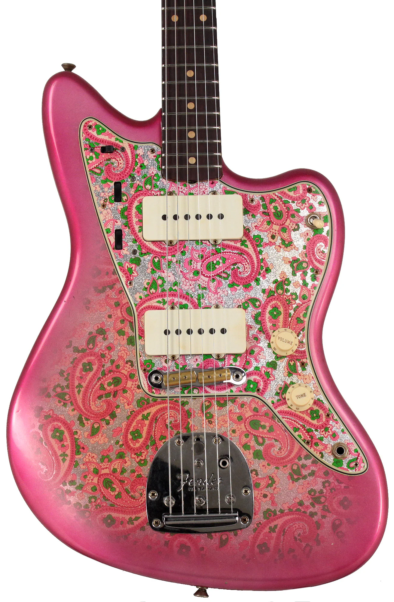 Fender Custom Shop Journeyman Relic Jazzmaster - Pink Paisley - Image 7