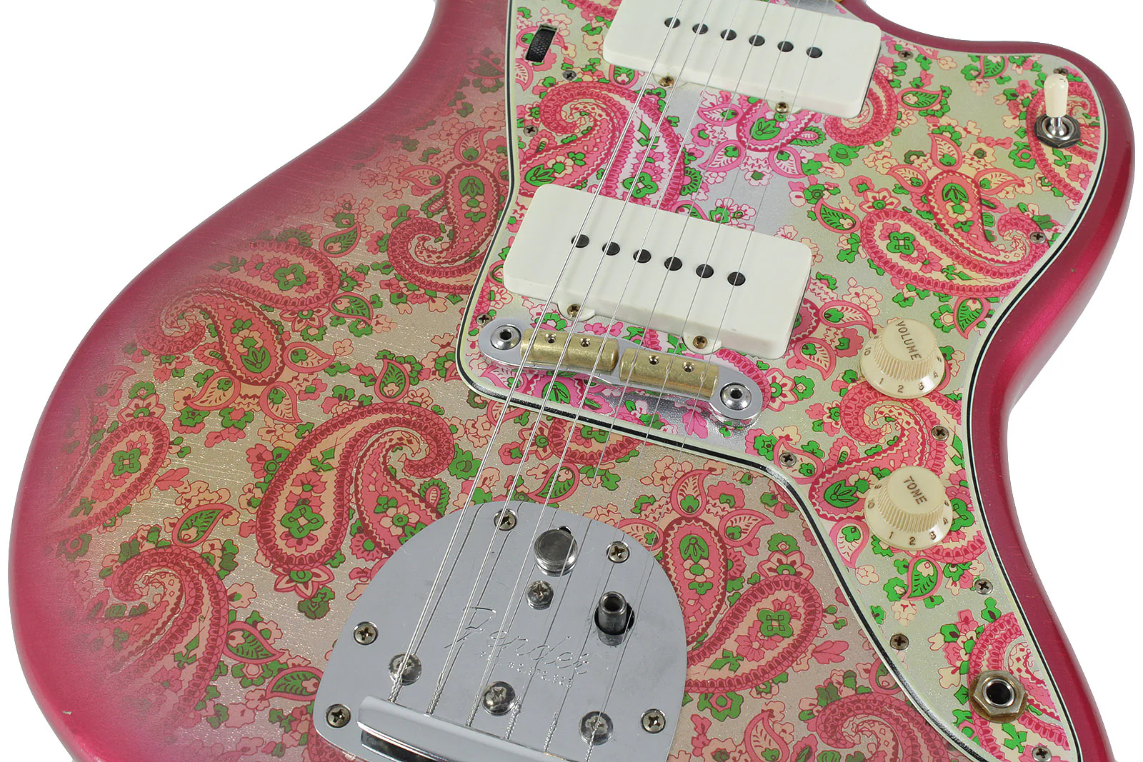 Fender Custom Shop Journeyman Relic Jazzmaster - Pink Paisley - Image 3
