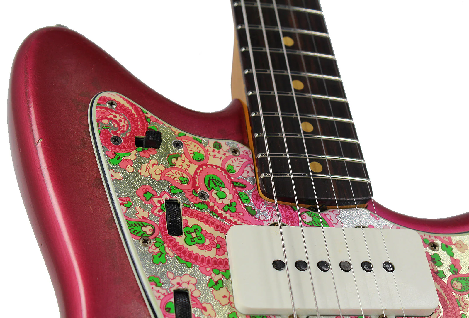 Fender Custom Shop Journeyman Relic Jazzmaster - Pink Paisley - Image 6