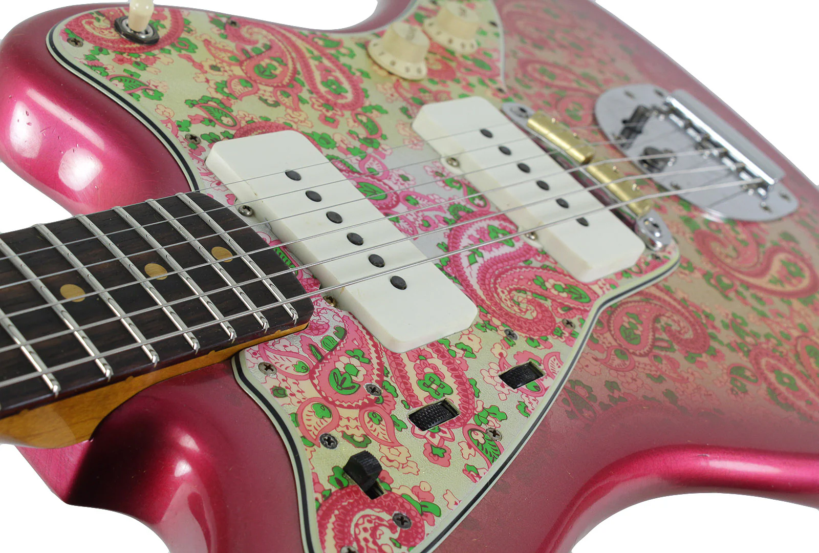 Fender Custom Shop Journeyman Relic Jazzmaster - Pink Paisley - Image 7