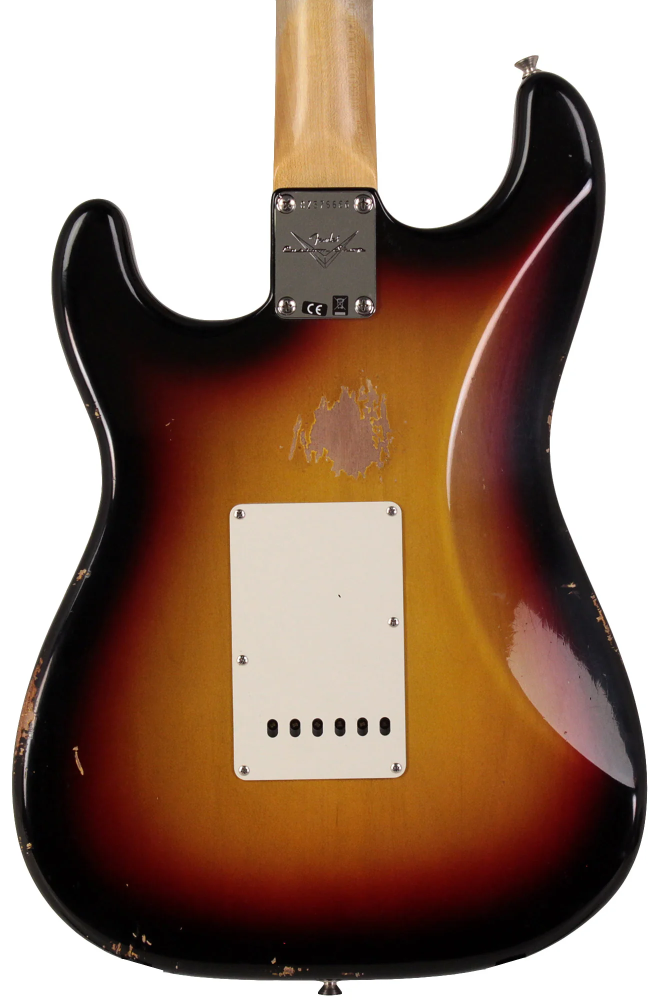 Fender Custom Shop Late 1962 Stratocaster, Relic, 3-Color Sunburst - Image 6