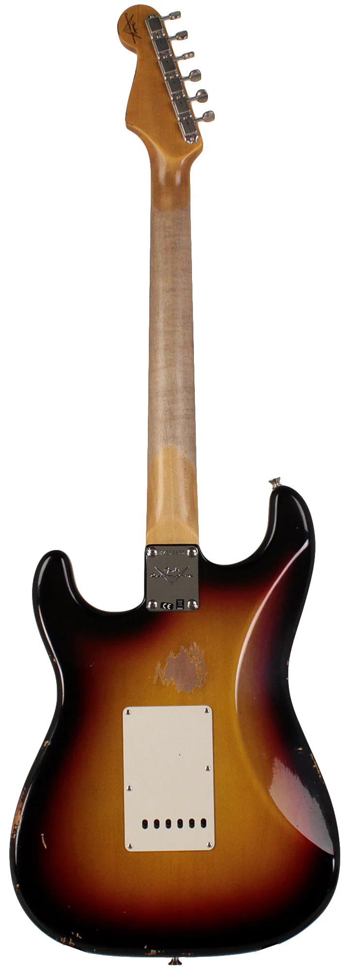 Fender Custom Shop Late 1962 Stratocaster, Relic, 3-Color Sunburst - Image 7