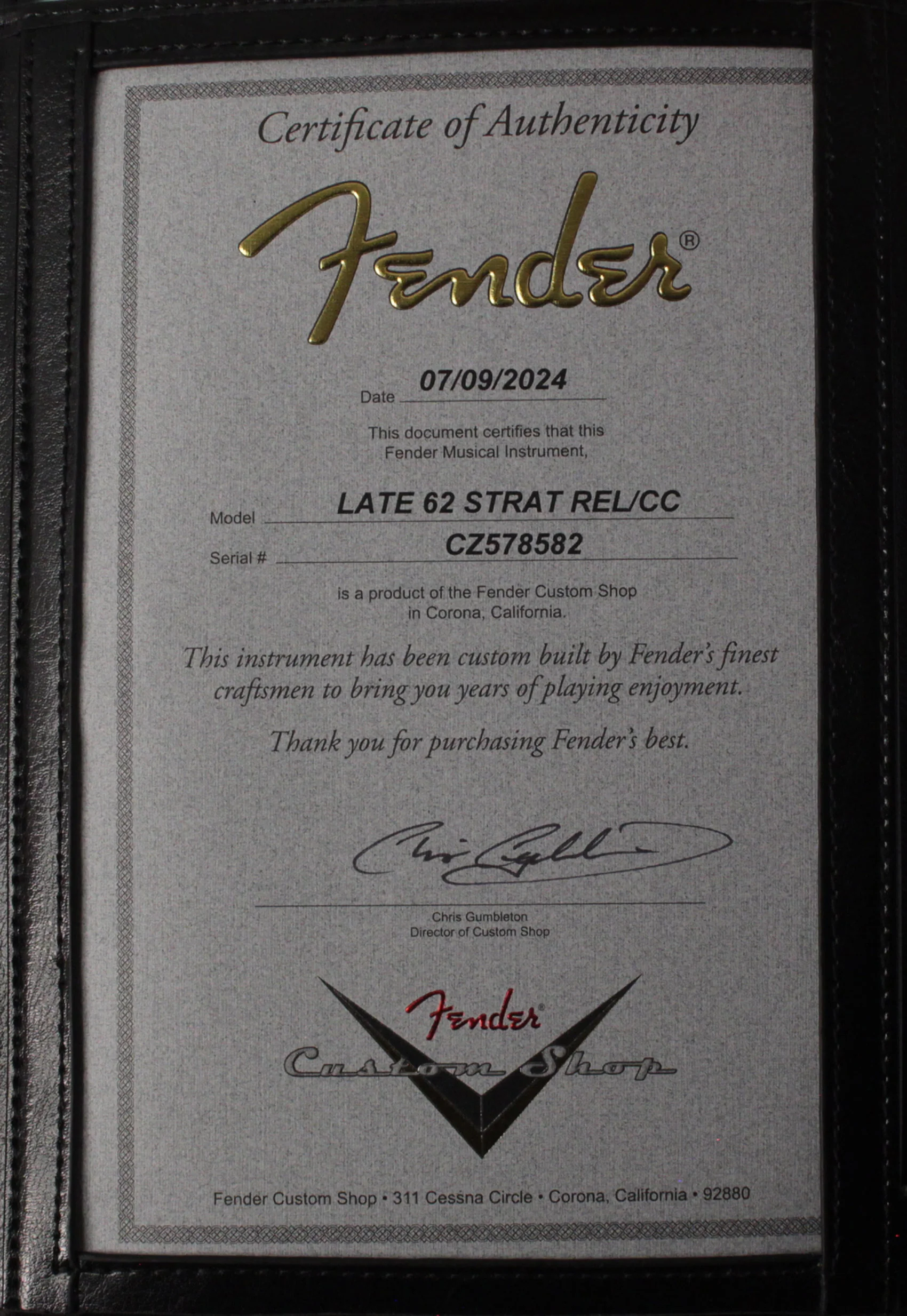 Fender Custom Shop Late 1962 Stratocaster, Relic, Faded Aged Daphne Blue - Image 10