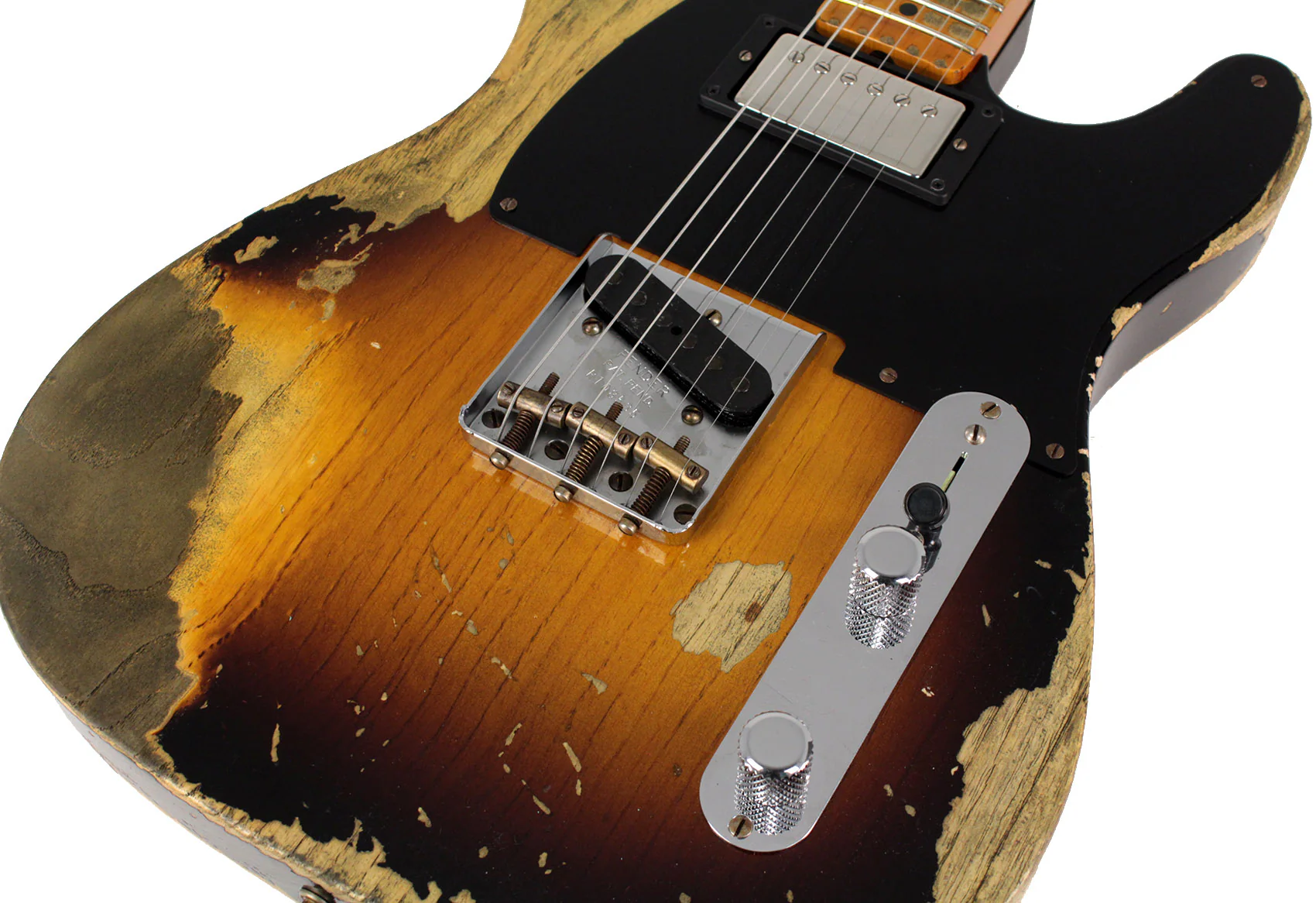 Fender Custom Shop Limited 1951 HS Tele, Super Heavy Relic, Faded, Aged 2TS - Image 3
