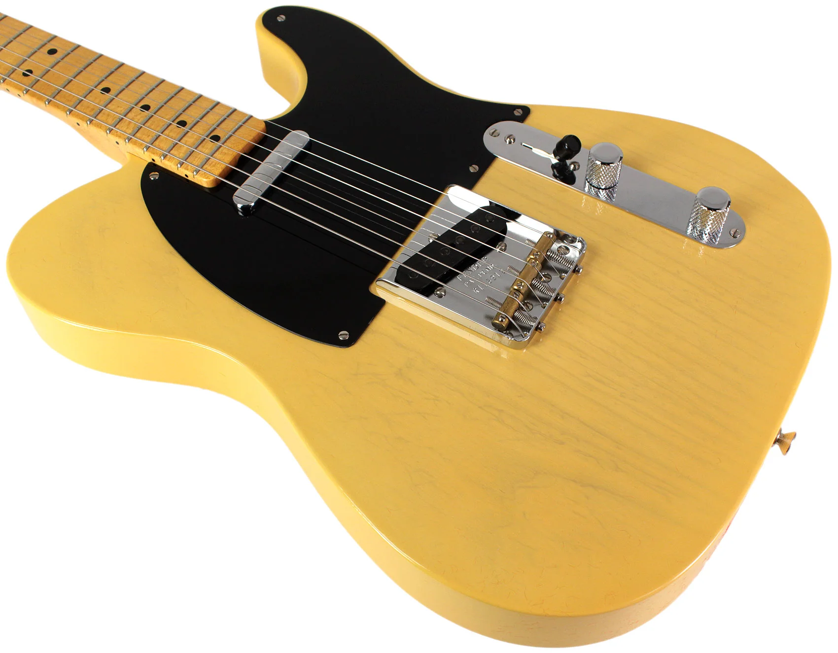 Fender Custom Shop Limited 1951 Telecaster Deluxe Closet Classic, Nocaster Blonde - Image 4