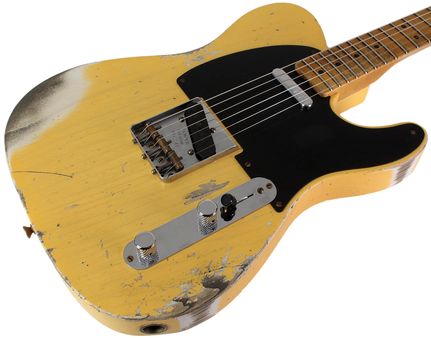 Fender Custom Shop Limited 1951 Telecaster Heavy Relic, Aged Nocaster Blonde - Image 2