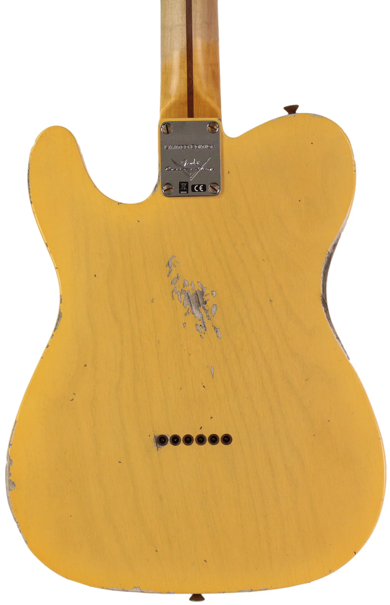Fender Custom Shop Limited 1951 Telecaster Relic, Aged Nocaster Blonde - Image 5