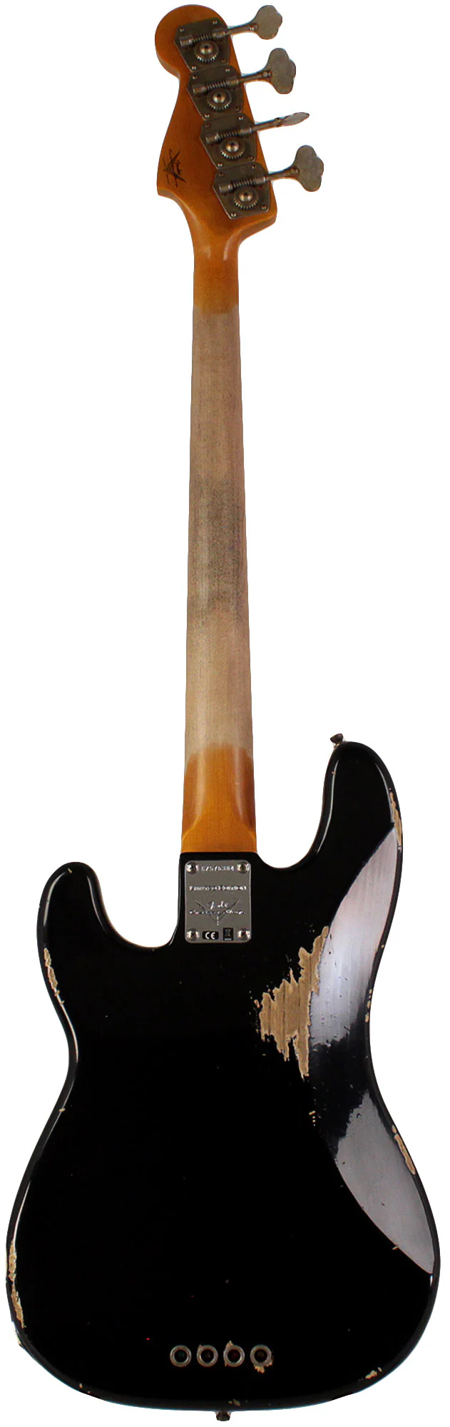 Fender Custom Shop Limited 1959 Precision Bass Special, Relic, Aged Black - Image 7