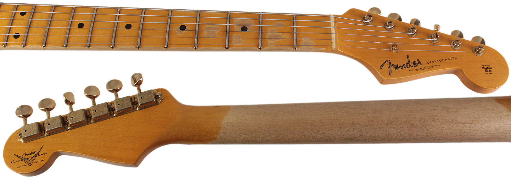 Fender Custom Shop Limited 1962 Bone Tone Stratocaster Journeyman Relic, Dirty Shell Pink - Image 8