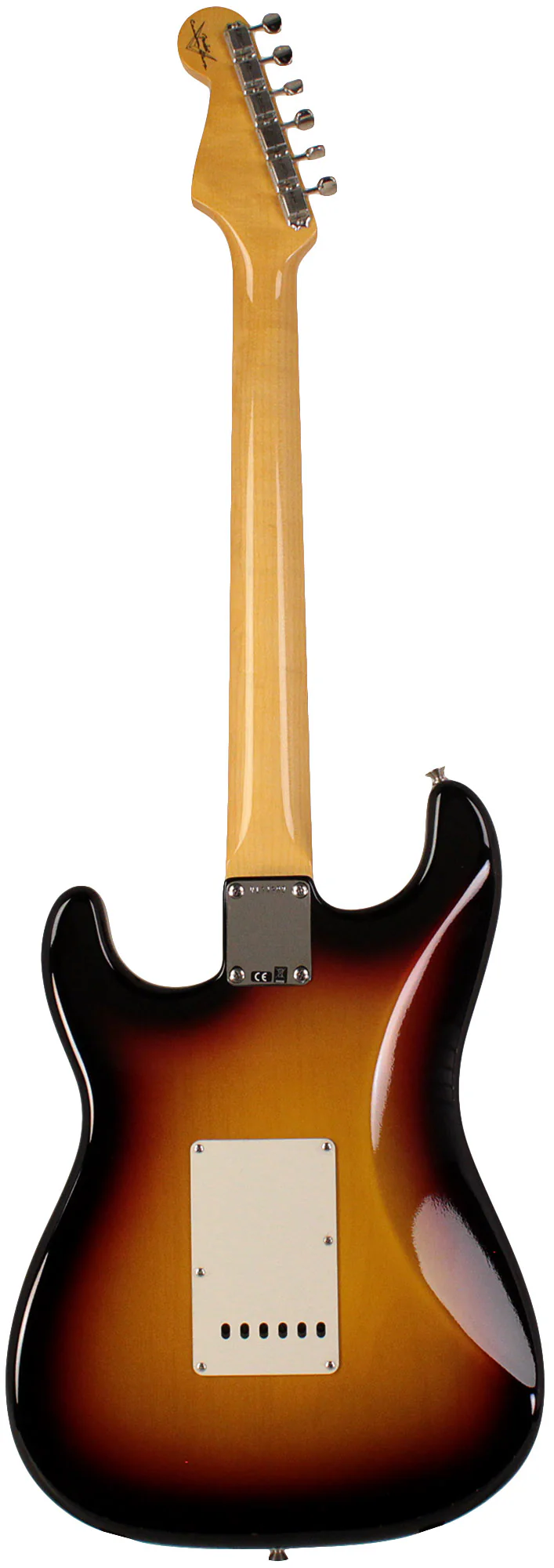 Fender Custom Shop Vintage Custom 1962 Stratocaster NOS Guitar, Maple Fingerboard, 3-Color Sunburst - Image 7