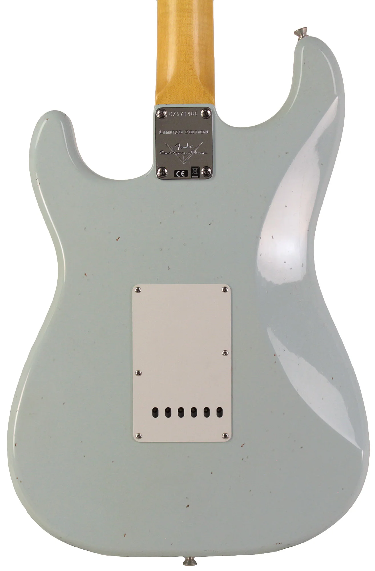 Fender Custom Shop Limited 1964 Stratocaster, Journeyman Relic, Faded Aged Sonic Blue - Image 6