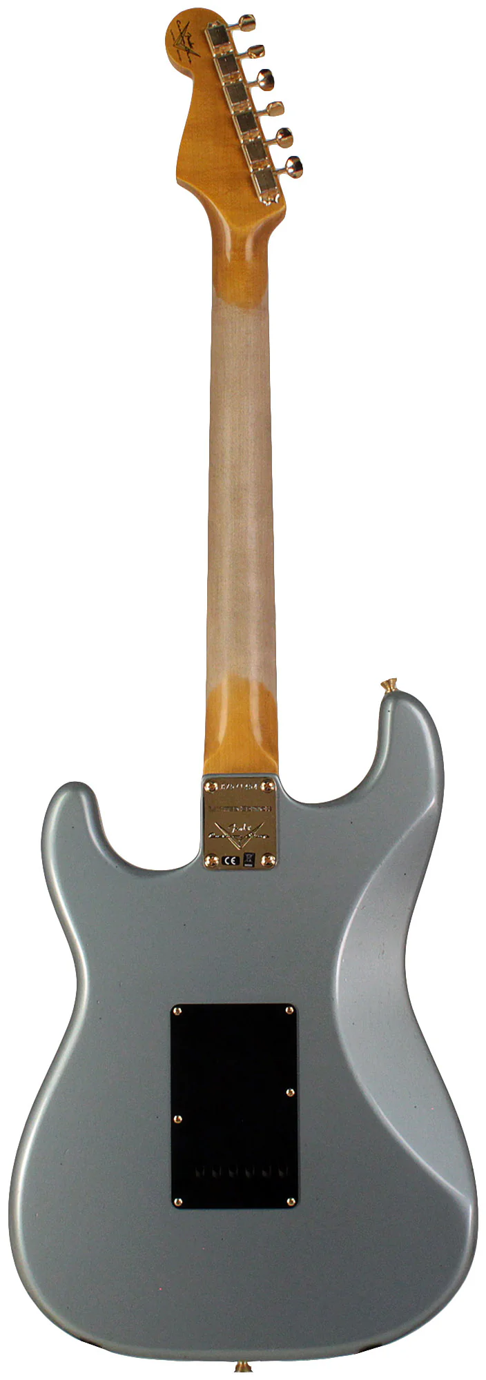 Fender Custom Shop Limited 1965 Dual-Mag Stratocaster Journeyman, Aged Blue Ice Metallic - Image 7