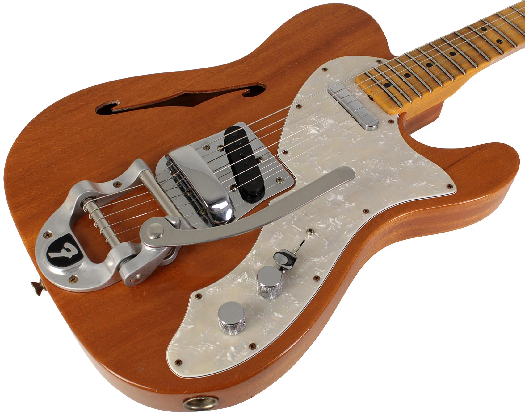 Fender Custom Shop Limited 1968 Tele Thinline, Journeyman Relic, Aged Natural - Image 2