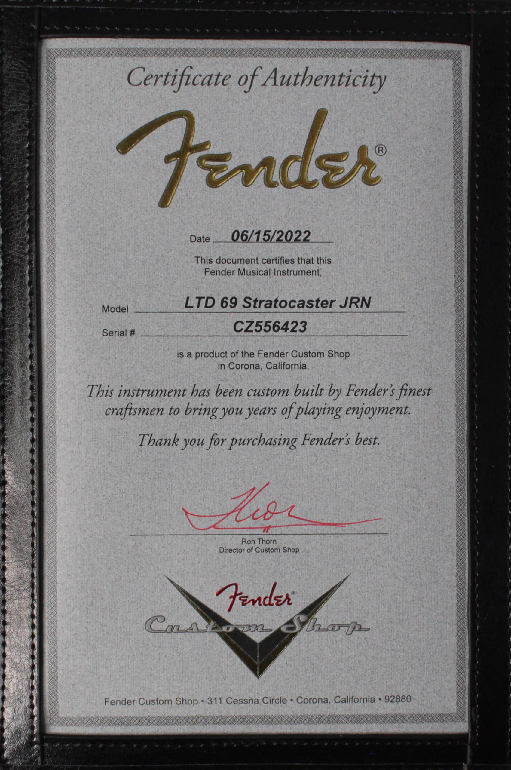 Fender Custom Shop Limited 1969 Journeyman Relic Stratocaster, Aged Candy Tangerine - Image 10