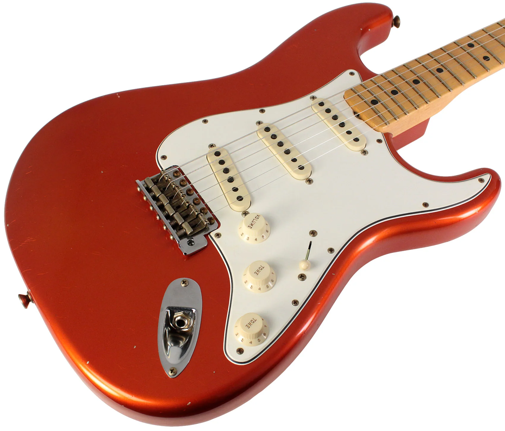 Fender Custom Shop Limited 1969 Journeyman Relic Stratocaster, Aged Candy Tangerine - Image 2