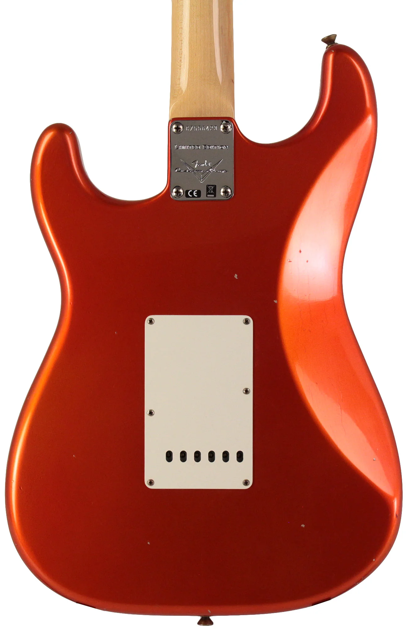 Fender Custom Shop Limited 1969 Journeyman Relic Stratocaster, Aged Candy Tangerine - Image 6
