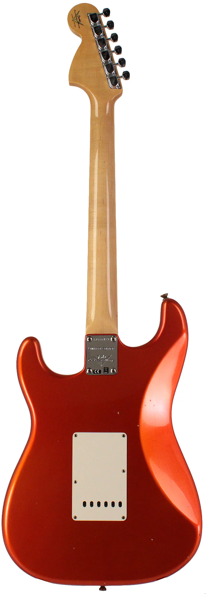 Fender Custom Shop Limited 1969 Journeyman Relic Stratocaster, Aged Candy Tangerine - Image 7