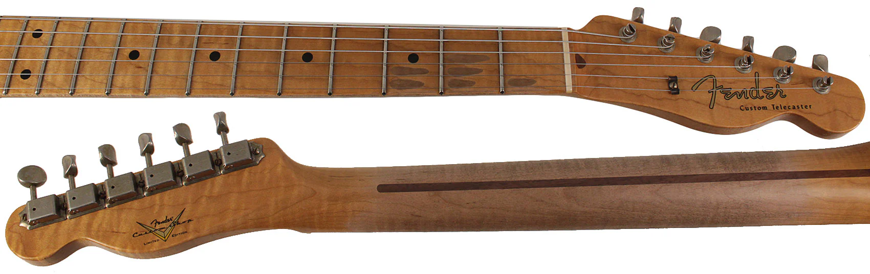 Fender Custom Shop Limited '50s Twisted Tele Custom, Journeyman Relic, Chocolate 3-Color Burst - Image 8