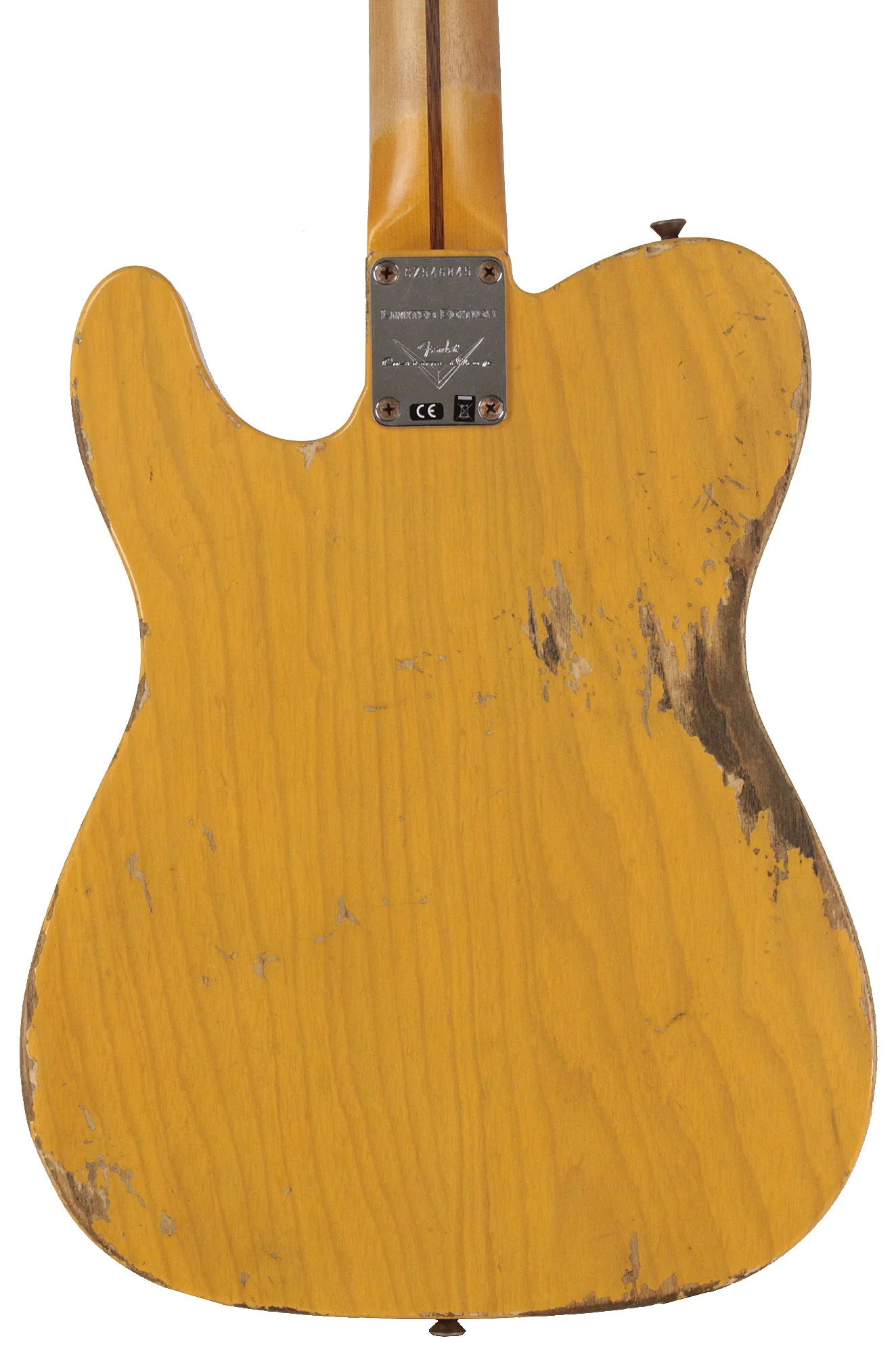 Fender Custom Shop Limited '50s Vibra Tele, Heavy Relic, Aged Butterscotch Blonde - Image 7