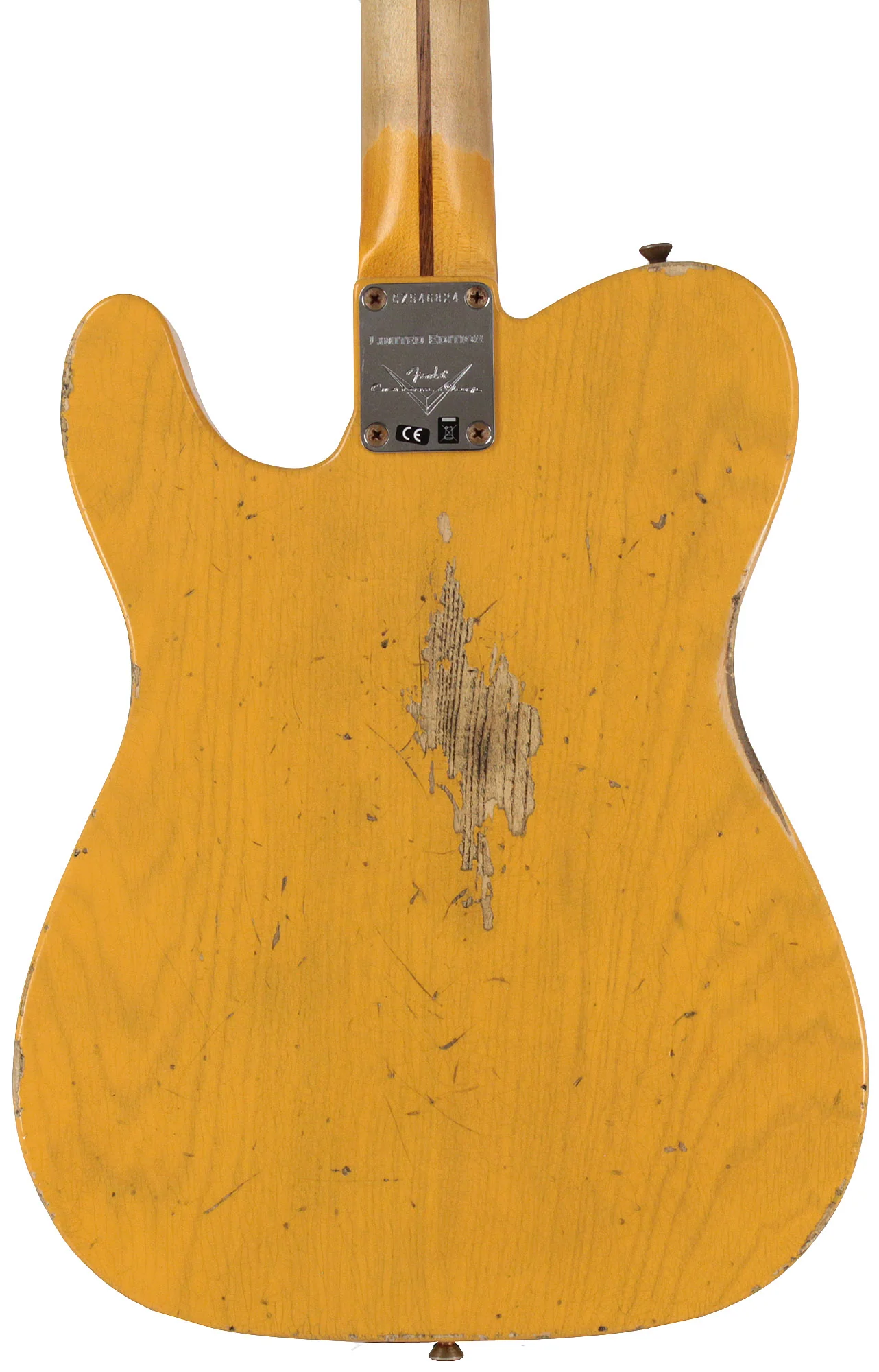 Fender Custom Shop Limited 50s Vibra Tele, Heavy Relic, Aged Butterscotch Blonde - Image 6