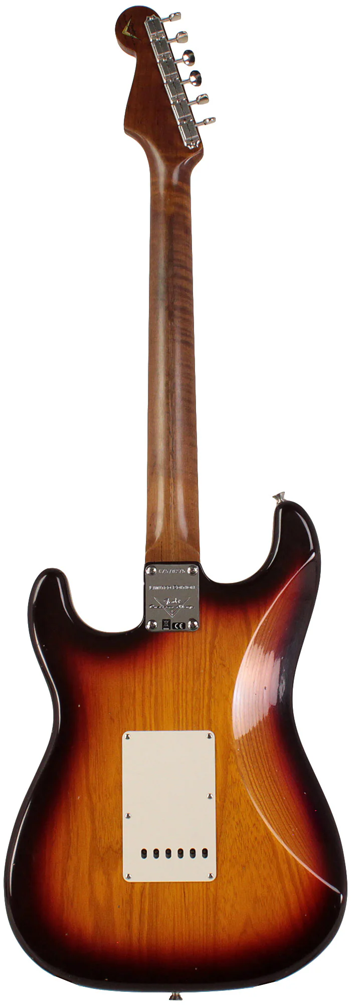 Fender Custom Shop Limited 58 Strat, Journeyman Relic, Chocolate 3-Tone Sunburst - Image 7