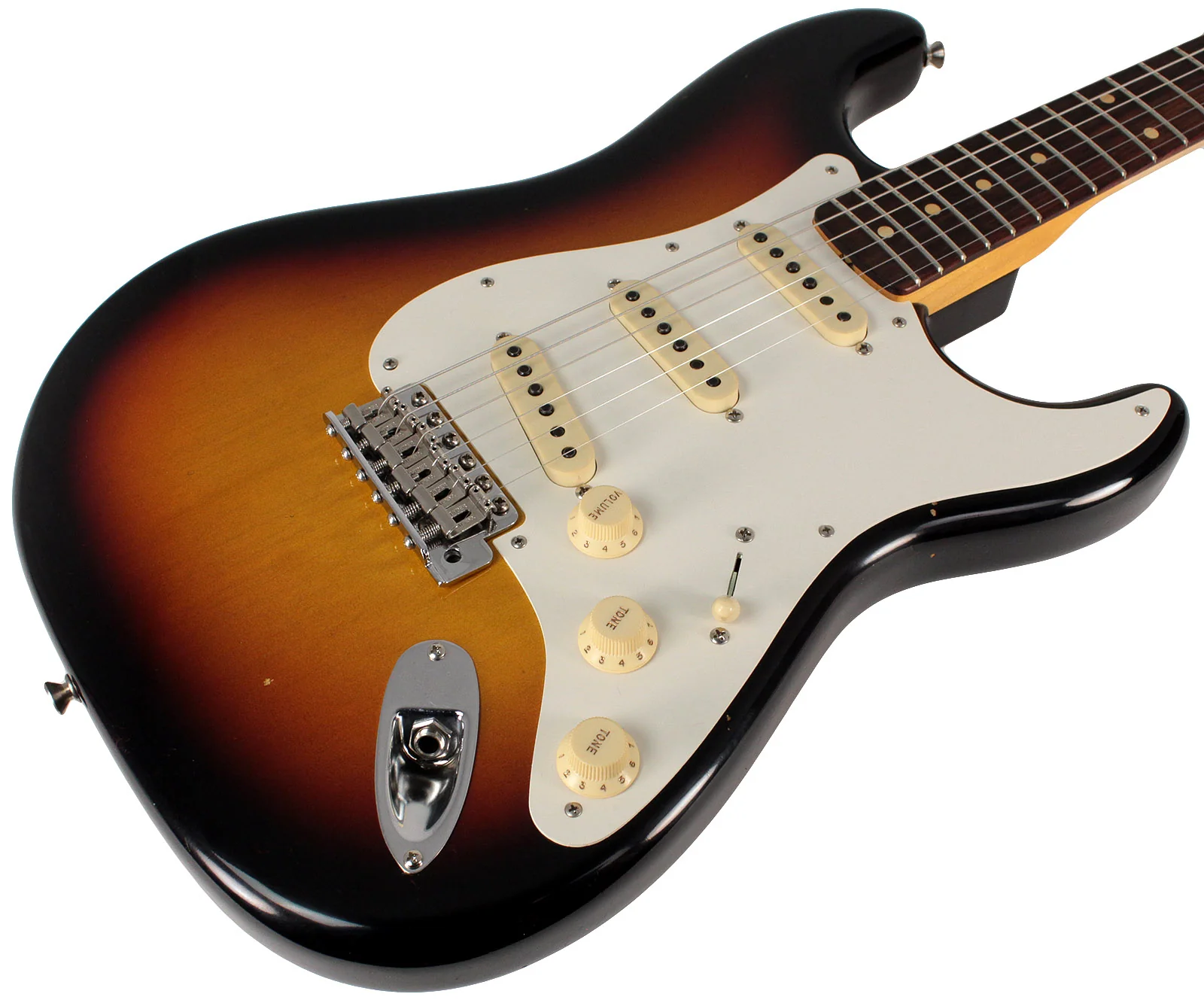 Fender Custom Shop Limited 59 Strat, Journeyman, Faded Aged 3 Tone Sunburst - Image 2