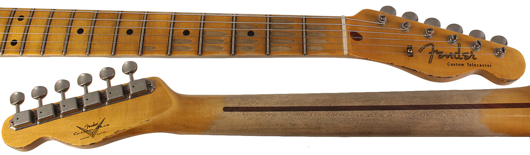 Fender Custom Shop Limited '59 Texas Tele Custom, Relic, Bigsby, Aged Sherwood Green Metallic - Image 10