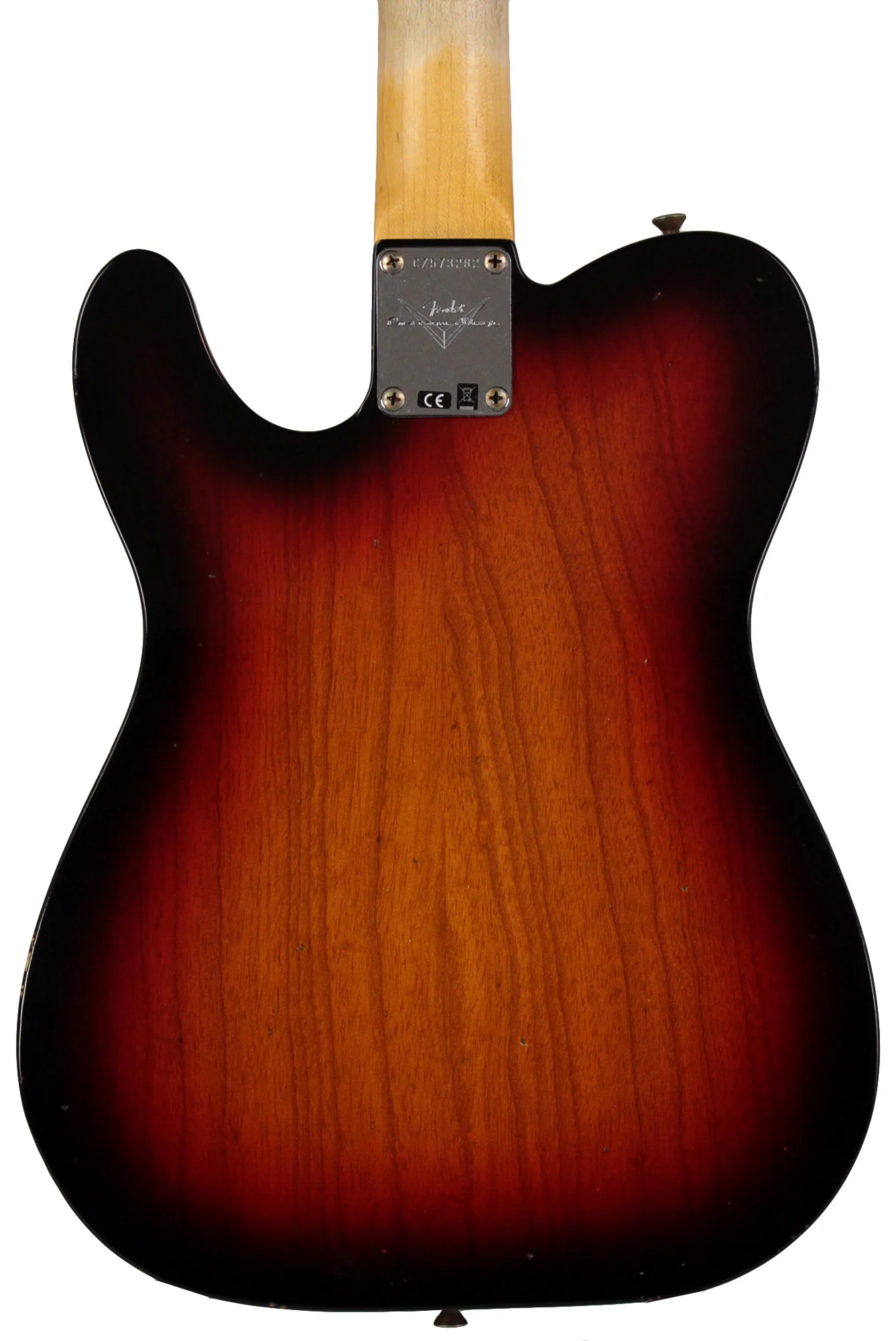 Fender Custom Shop Limited 1968 Tele Thinline, Journeyman Relic, 3-Tone Sunburst - Image 6