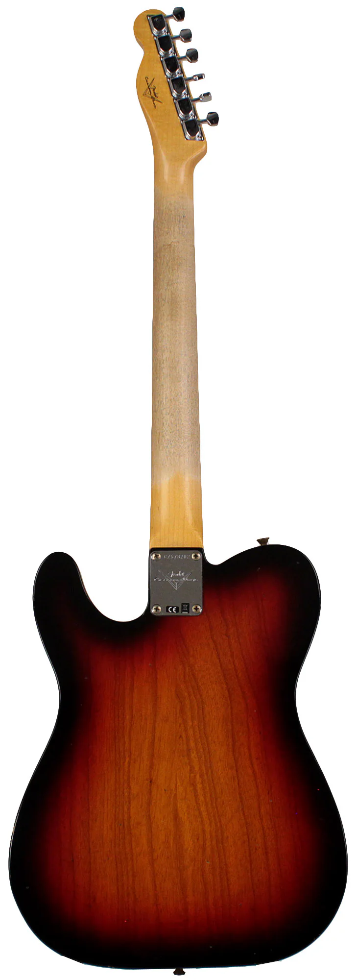 Fender Custom Shop Limited 1968 Tele Thinline, Journeyman Relic, 3-Tone Sunburst - Image 7