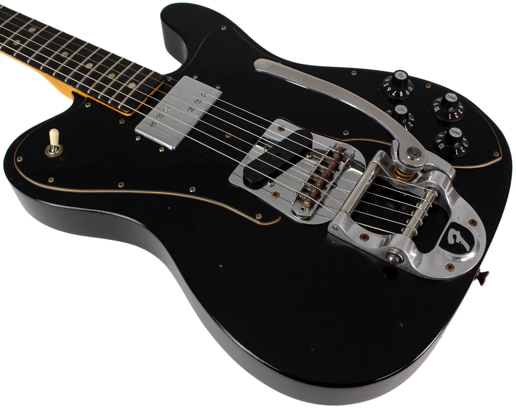 Fender Custom Shop Limited 70's Tele Custom, Journeyman Relic, Aged Black - Image 4