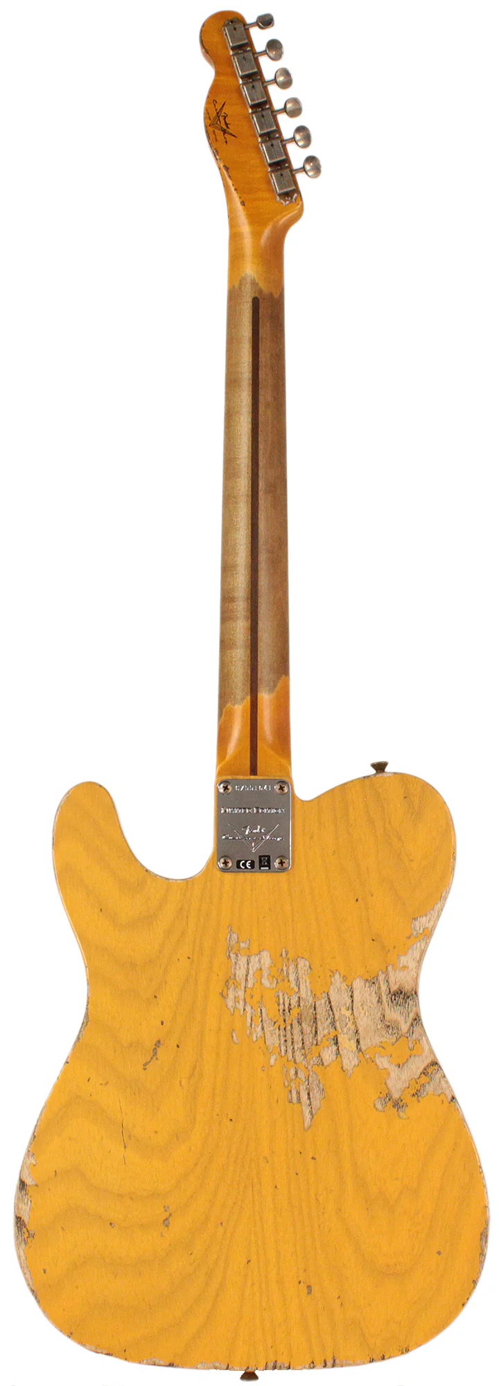 Fender Custom Shop Limited Cunife Blackguard Tele, Heavy Relic, Aged Butterscotch Blonde - Image 7