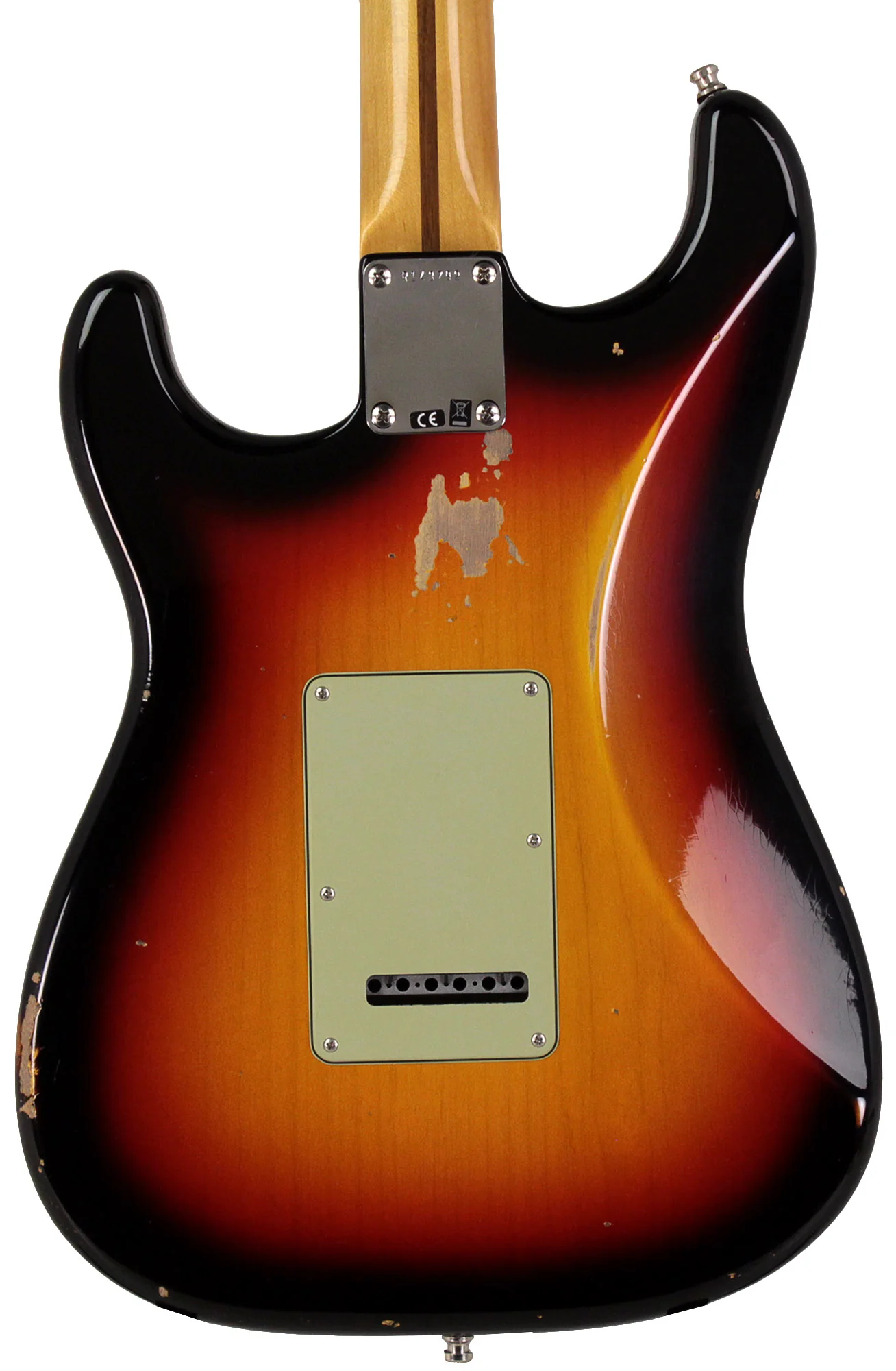 Fender Custom Shop Limited Custom Deluxe HSS S-1 Stratocaster, Relic, 3-Tone Sunburst - Image 5