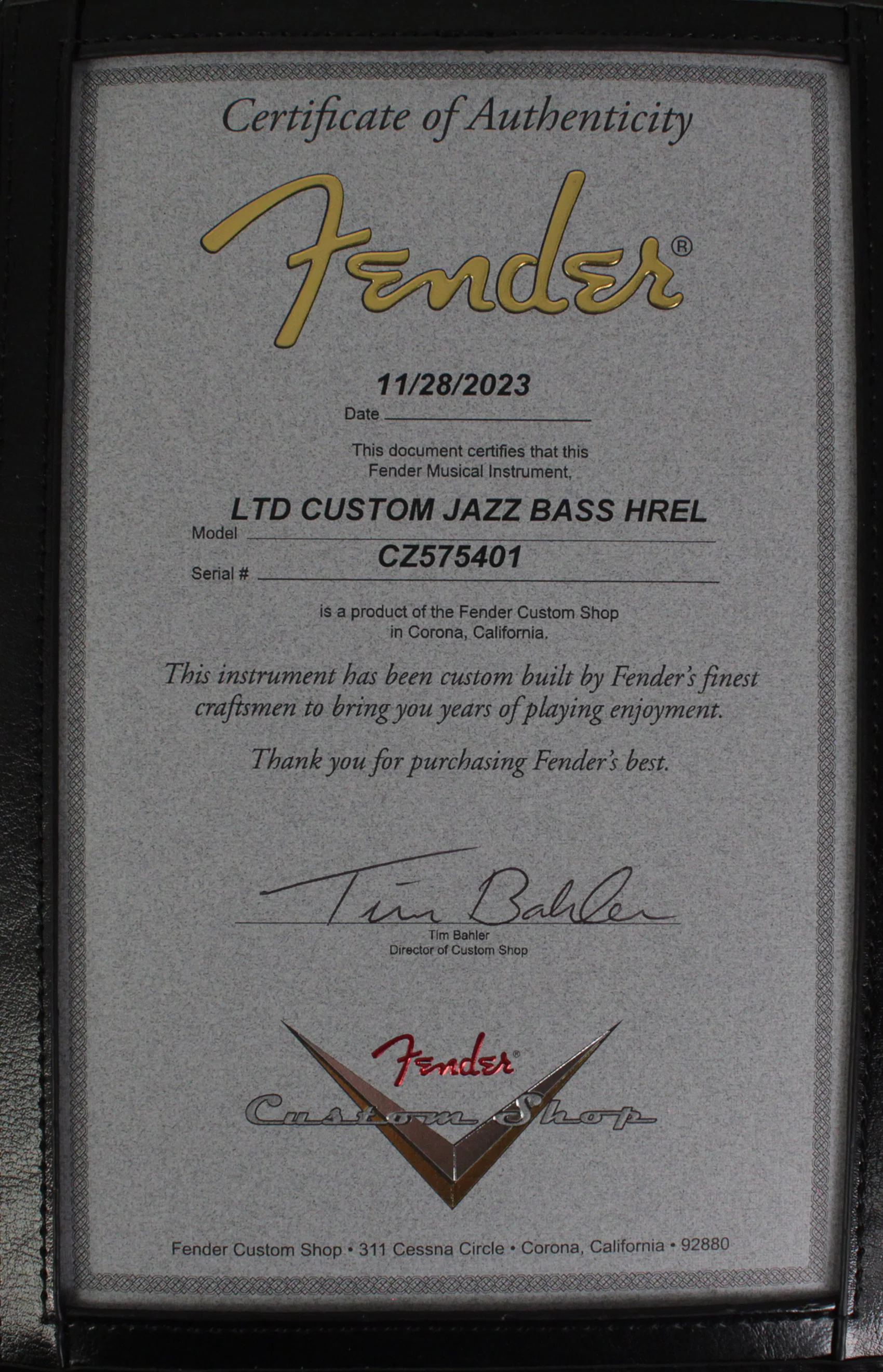 Fender Custom Shop Limited Custom Jazz Bass, Heavy Relic, Aged Black - Image 10
