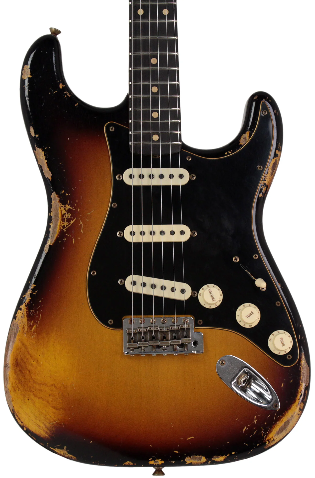 Fender Custom Shop Limited Dual-Mag II Strat, Heavy Relic, Super Faded Aged 3TS - Image 6