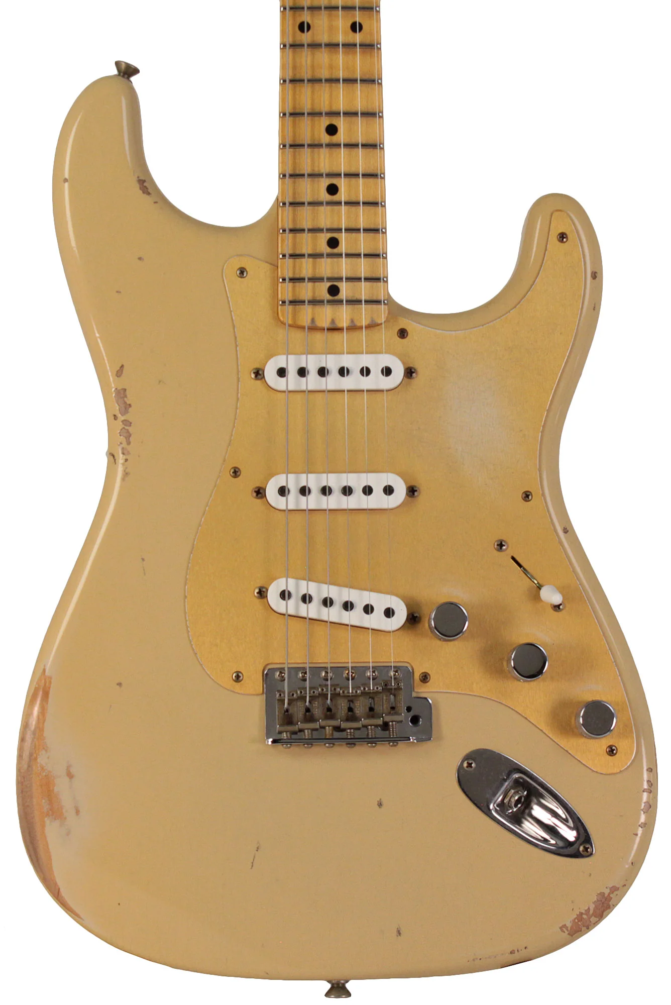 Fender Custom Shop Limited Edition '50s Stratocaster Relic, Super Aged Desert Sand - Image 6